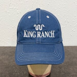 King Ranch Navy Baseball Cap Adjustable Strapback